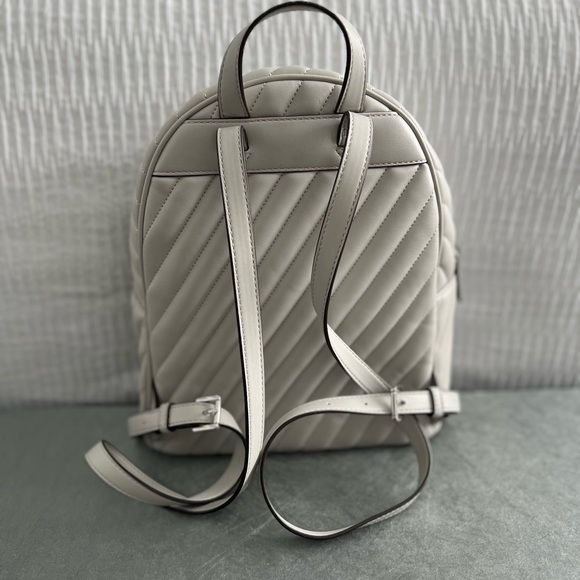 Michael Kors Abbey Medium Quilted Leather Backpack - Picture 2 of 5